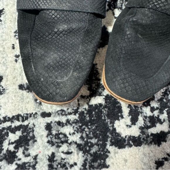 FREE PEOPLE AT EASE BLACK LOAFER MULES Size 41 - Picture 6 of 7